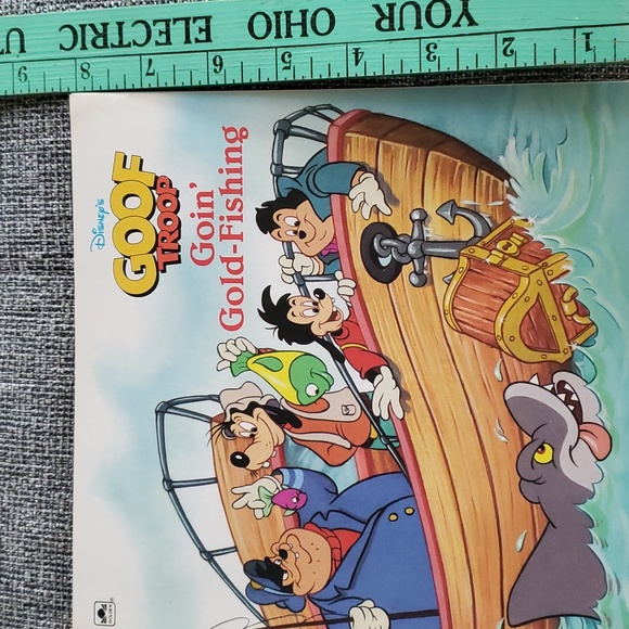 Disney Children's Book-Goof Troop Goin' Gold-Fishing - Picture 5 of 8
